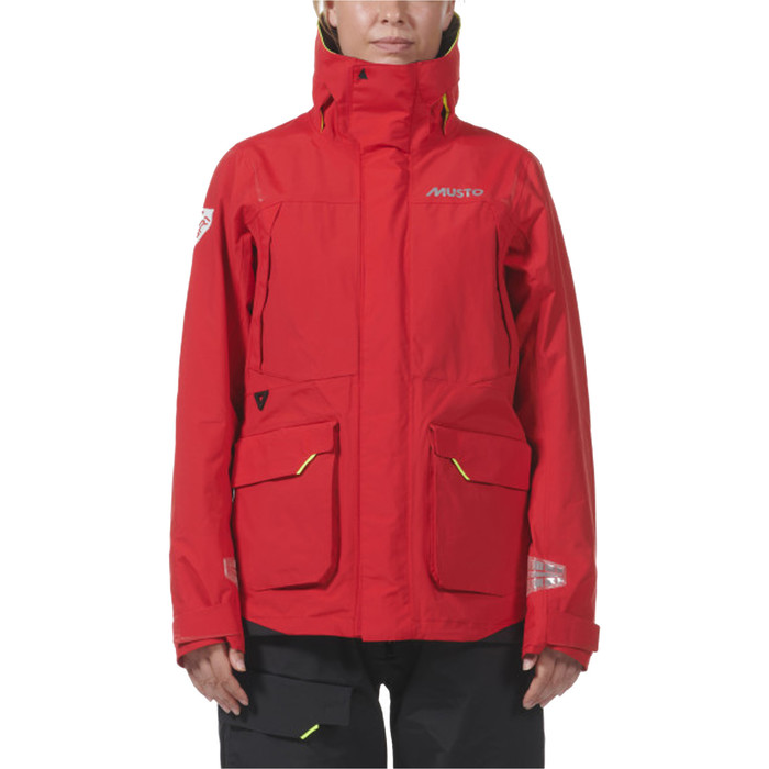 2024 Musto Damen Br1 Channel Jacket 82405 - True Red